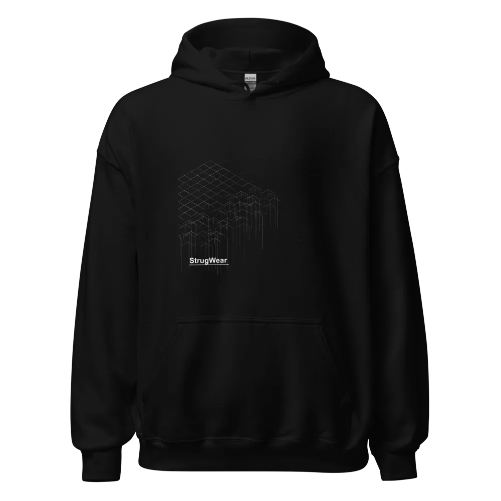 Collapse Hoodie, Black