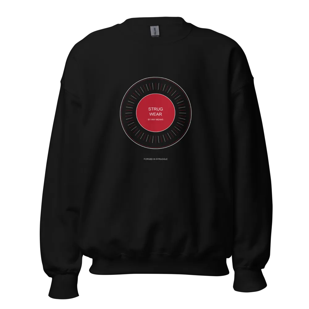 Seal Crewneck, Black