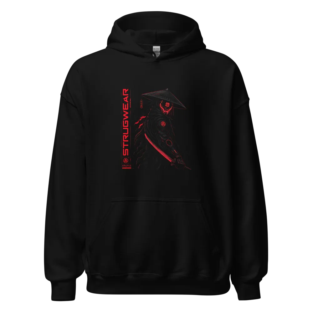 Samurai Hoodie, Black