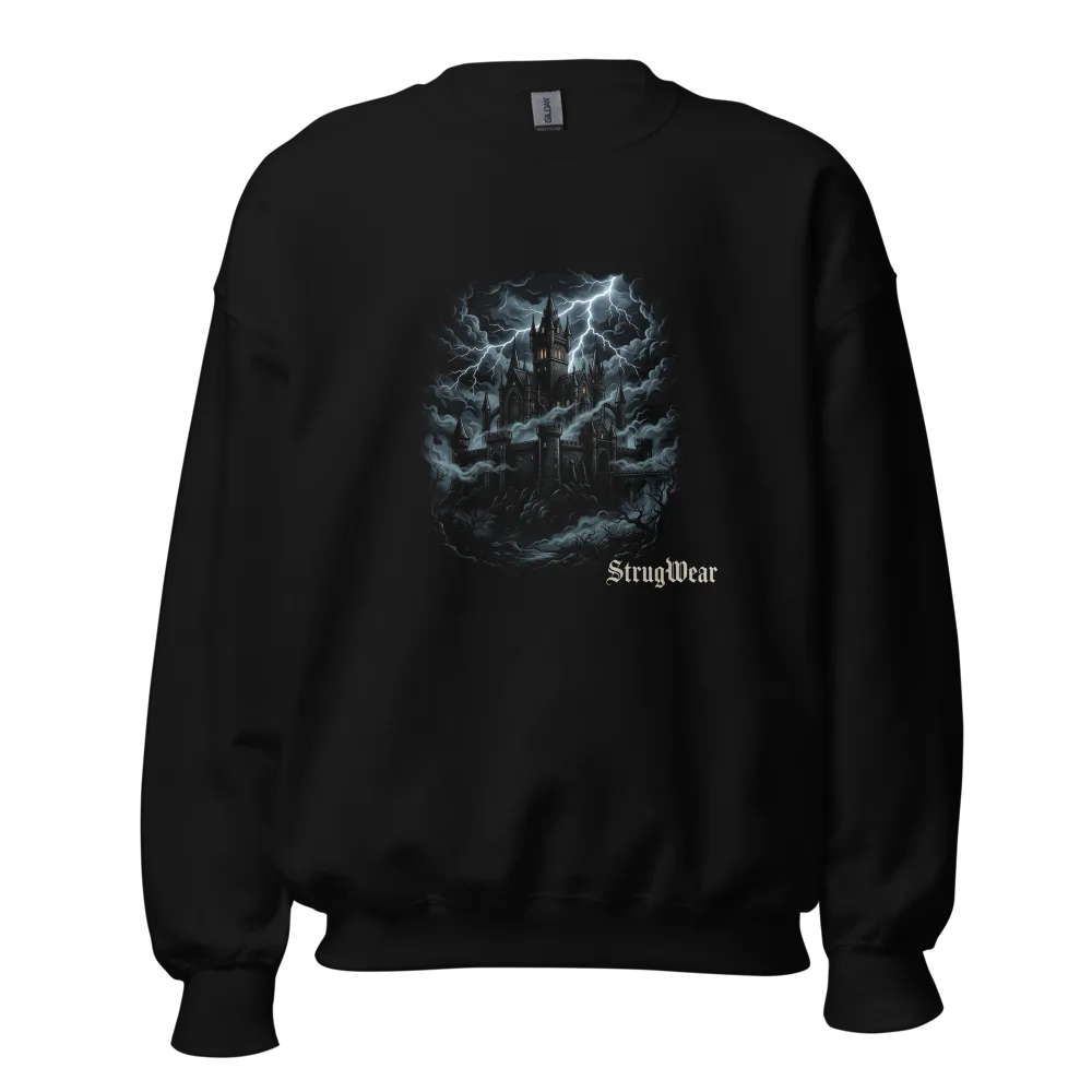 Castle Crewneck, Black