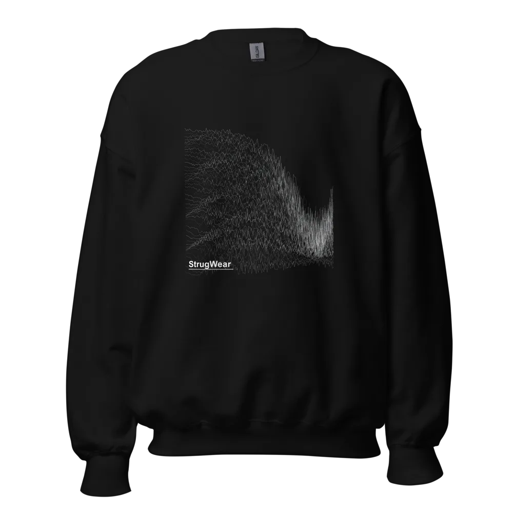 Faultline Crewneck, Black
